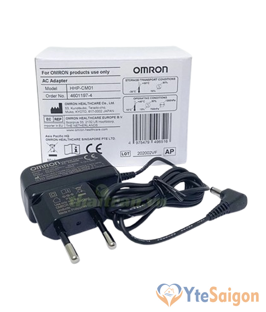 Bộ đổi điện (adapter) máy đo huyết áp Omron HHP-CM01