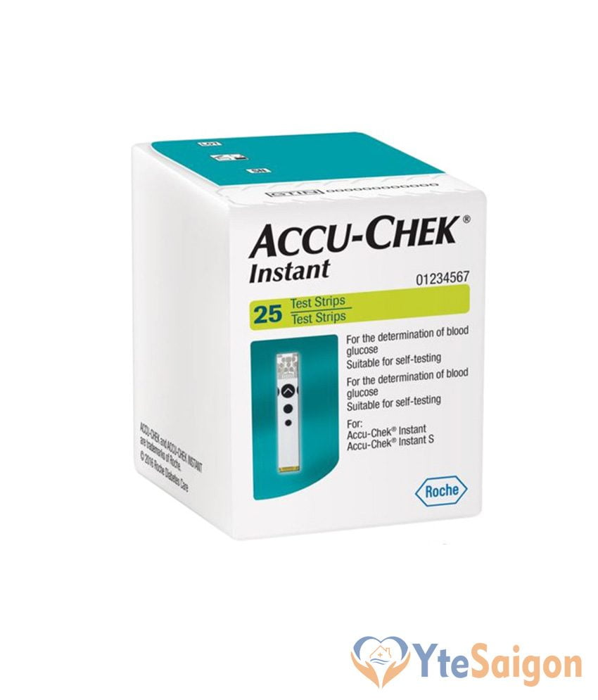 Que đo đường huyết Accu-Chek Instant