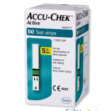 Que đo đường huyết Accu-Chek Active 50