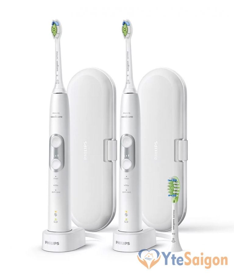 Combo 2 bàn chải Philips Sonicare 6100
