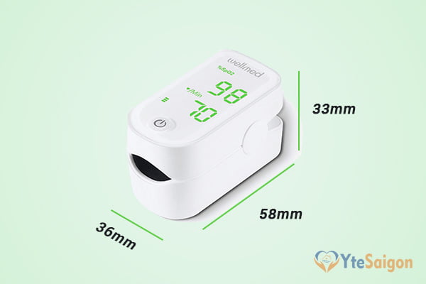 Máy đo nồng độ oxy trong máu Spo2 Wellmed FS10I 3