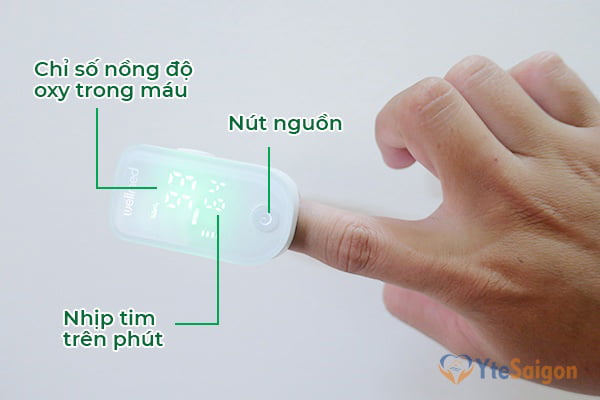 Máy đo nồng độ oxy trong máu Spo2 Wellmed FS10I 4