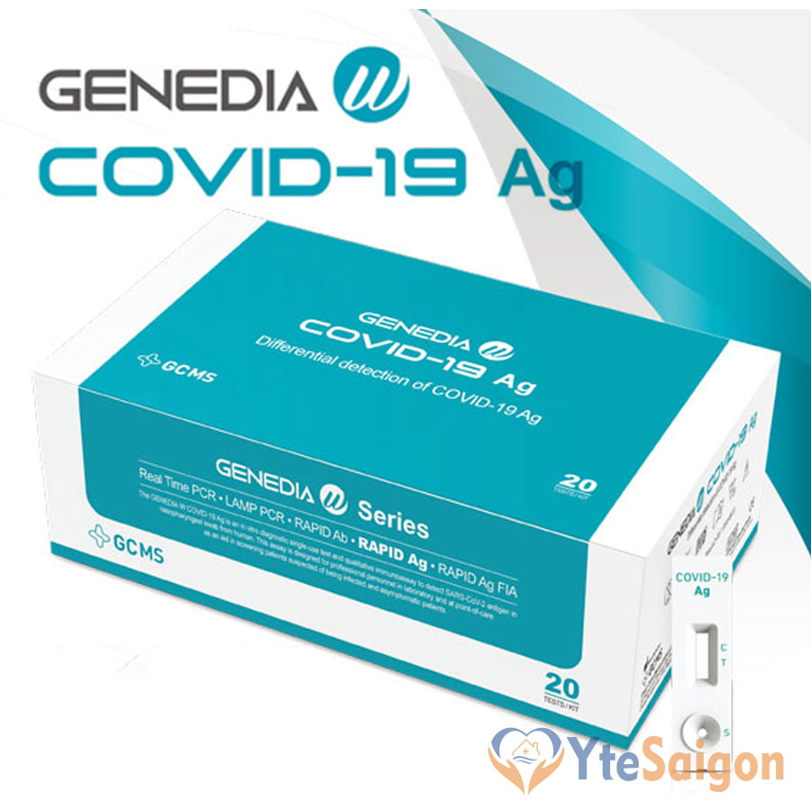 Que test nhanh COVID-19 Genedia 2
