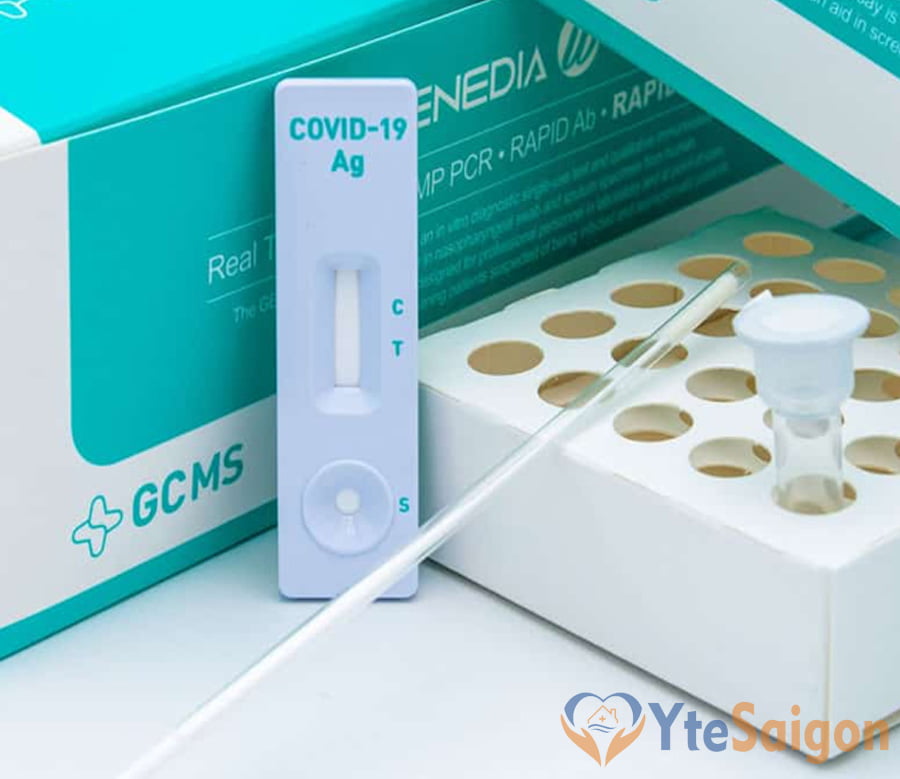 Que test nhanh COVID-19 Genedia 4