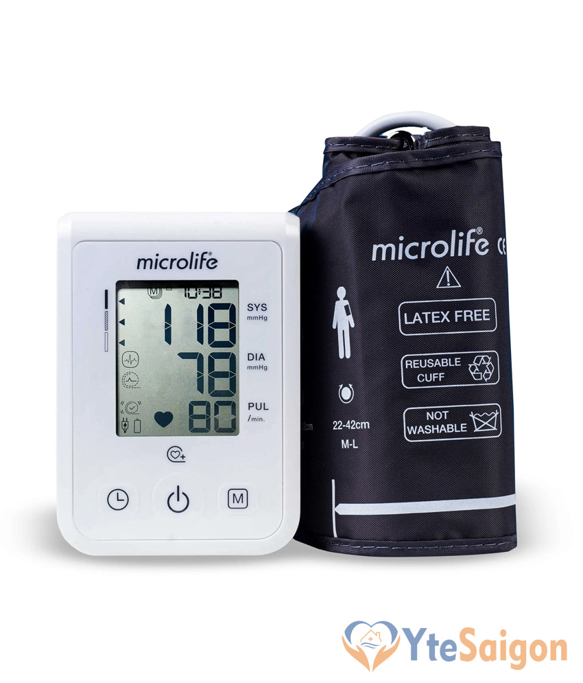 Máy đo huyết áp bắp tay Microlife B1 Standard