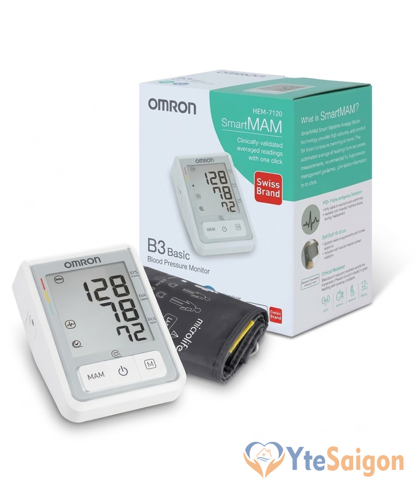 Máy đo huyết áp bắp tay Microlife B3 Basic