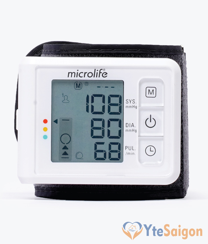 Máy đo huyết áp cổ tay Microlife W70