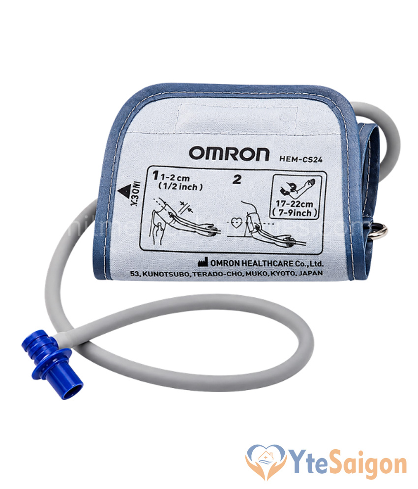Vòng bít mềm máy đo huyết áp bắp tay Omron